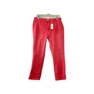 Women’s NWT coral J. Crew favorite fit pants, size‎ 6